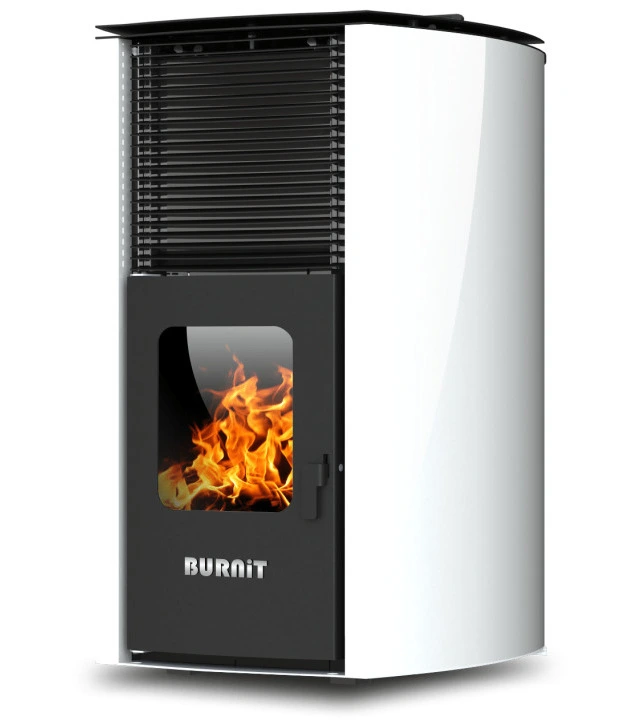 Advant Pelletkachel CV BURNiT 18 kW Zwaan wit 